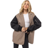 Mixed Media Coat