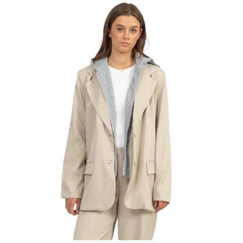 Mixed Media Coat