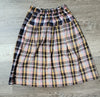 Multi Plaid Skirt