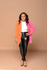 Sorbet or Black Blazer