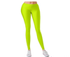 Neon Yellow Nylon Leggings